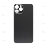 Vitre Arrière avec bloc complet pour Apple iPhone 12 Pro Max, cadre d'appareil photo agrandi Graphite Compatible