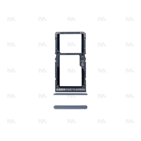 Support de carte SIM noir OEM pour Xiaomi Poco X5 5G, Redmi Note 12 5G