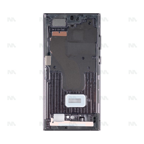 Cadre central pour Samsung Galaxy S23 Ultra S918B – Phantom Black – OEM