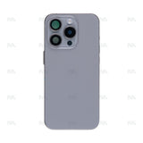 Boîtier pour Apple iPhone 15 Pro avec petites pièces en titane naturel OEM