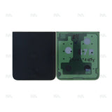 Vitre arrière inférieure noire Original pour Samsung Galaxy Z Flip7 FE F761B