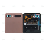 Ecran Officiel Service Pack + Vitre pour Samsung Galaxy Z Flip 5G F707B Secondaire - Mystic Bronze