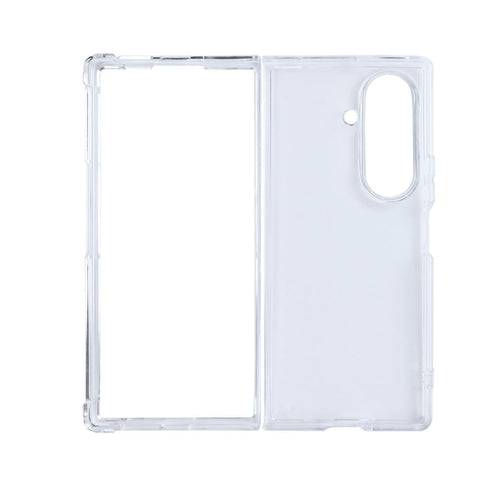 Étui anti-éclatement Rixus pour Samsung Galaxy Z Fold 7 transparent