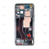 Chassis + Ecran Original OEM + Vitre pour Oppo Find X3 Pro (CPH2173) - Noir