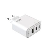 Adaptateur secteur multiport Rixus RXHC67 GaN 65 W blanc