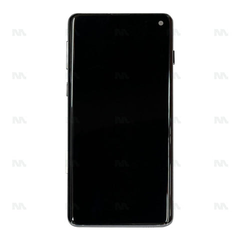 Chassis + Ecran OLED + Vitre pour Samsung Galaxy S10 G973F - Prism Black