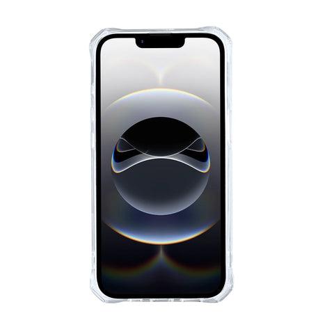 Étui antichoc Rixus Armor-X avec MagSafe pour Apple iPhone 16e transparent