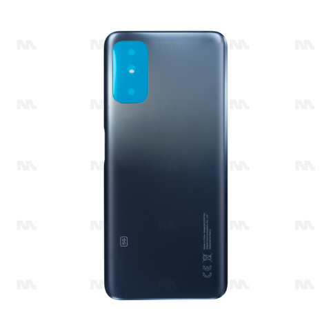 Vitre arrière pour Xiaomi Redmi Note 10 5G sans objectif, gris graphite, Original