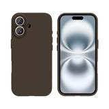 Coque de Protection Rixus ProShield pour Apple iPhone 16 - Marron Foncé