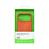 Coque Ultra-Fine Rixus Alpine Compatible MagSafe RXD021 Pour Apple iPhone 17 Pro, 18 Pro Orange Galaxie
