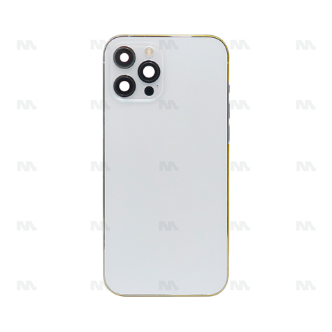 Boîtier avec petites pièces pour Apple iPhone 12 Pro Max – Argent – OEM