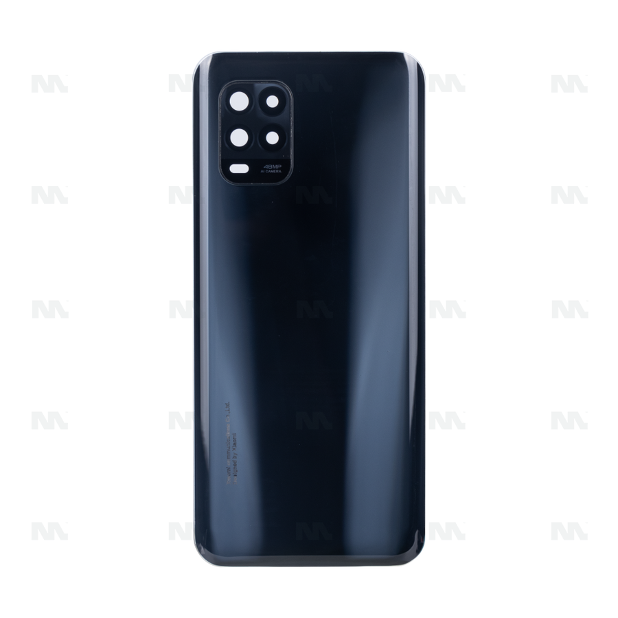 Vitre arrière pour Xiaomi Mi 10 Lite 5G avec objectif – Cosmic Grey – OEM