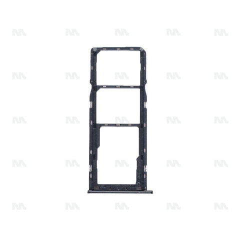 Support pour carte SIM pour Samsung Galaxy A20s A207F - Noir - OEM