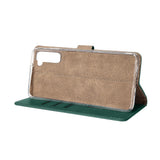 Etui livre pour Samsung Galaxy S21 FE 5G - Vert foncé