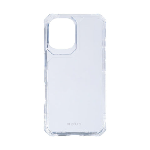 Étui antichoc Rixus Armor-X pour Apple iPhone 16 transparent