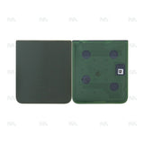 Vitre arrière inférieure Kaki Original pour Samsung Galaxy Z Flip4 F721B