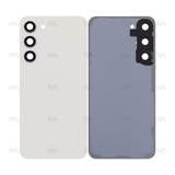 Vitre arrière pour Samsung Galaxy S23 Plus S916B avec lentille crème OEM