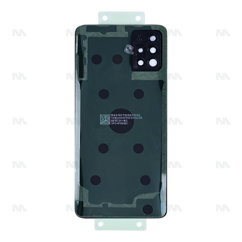 Vitre arrière pour Samsung Galaxy A51 4G A515F avec objectif rouge OEM