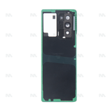 Vitre arrière pour Samsung Galaxy Z Fold2 5G F916B avec objectif Mystic Black OEM