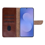 Étui Portefeuille Rixus pour Samsung Galaxy S26 FE - Marron