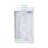 Étui anti-éclatement Rixus avec MagSafe pour Samsung Galaxy A36 transparent