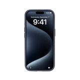 Coque Rixus SnapGrip 360 avec Anneau Support pour Apple iPhone 15 Pro Max - Bleu