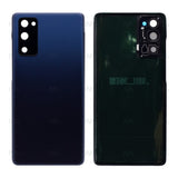 Vitre arrière pour Samsung Galaxy S20 FE G780F avec objectif Cloud Navy OEM