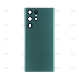 Vitre arrière pour Samsung Galaxy S22 Ultra S908B avec objectif vert OEM