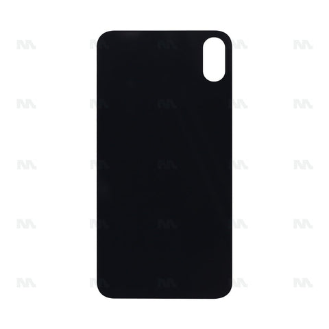 Vitre Arrière avec bloc complet pour Apple iPhone X - Noir - Compatible