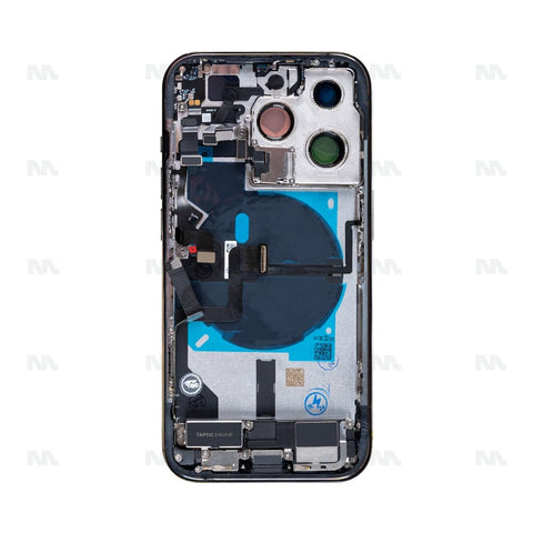 Boîtier avec petites pièces pour Apple iPhone 14 Pro – Noir – OEM