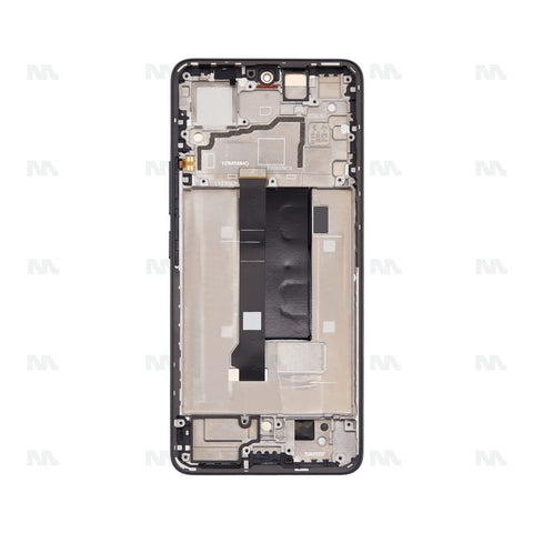 Chassis + Ecran Original OEM + Vitre pour Xiaomi Redmi Note 13 Pro 5G (2312DRA50C / 2312CRAD3C) - Noir
