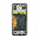 Ecran Original OEM + Batterie pour Huawei P40 Lite 5G Service Part Incl. (02353SUN) (CDY-NX9A) - Noir