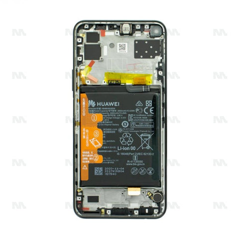 Ecran Original OEM + Batterie pour Huawei P40 Lite 5G Service Part Incl. (02353SUN) (CDY-NX9A) - Noir