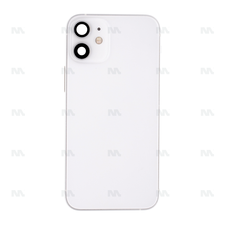 Boîtier avec petites pièces pour Apple iPhone 12 Mini – Blanc – OEM