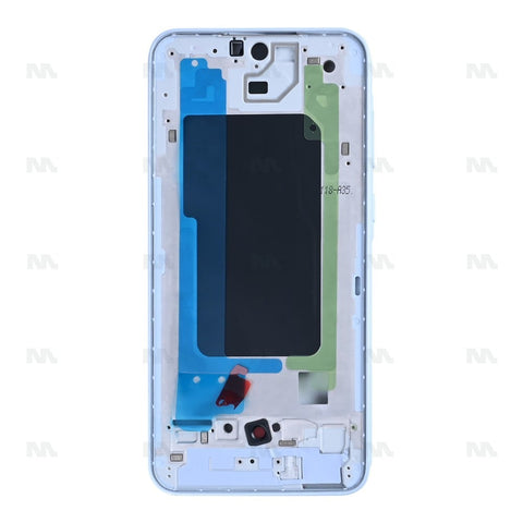 Cadre central pour Samsung Galaxy A35 A356B – Bleu glacier – OEM