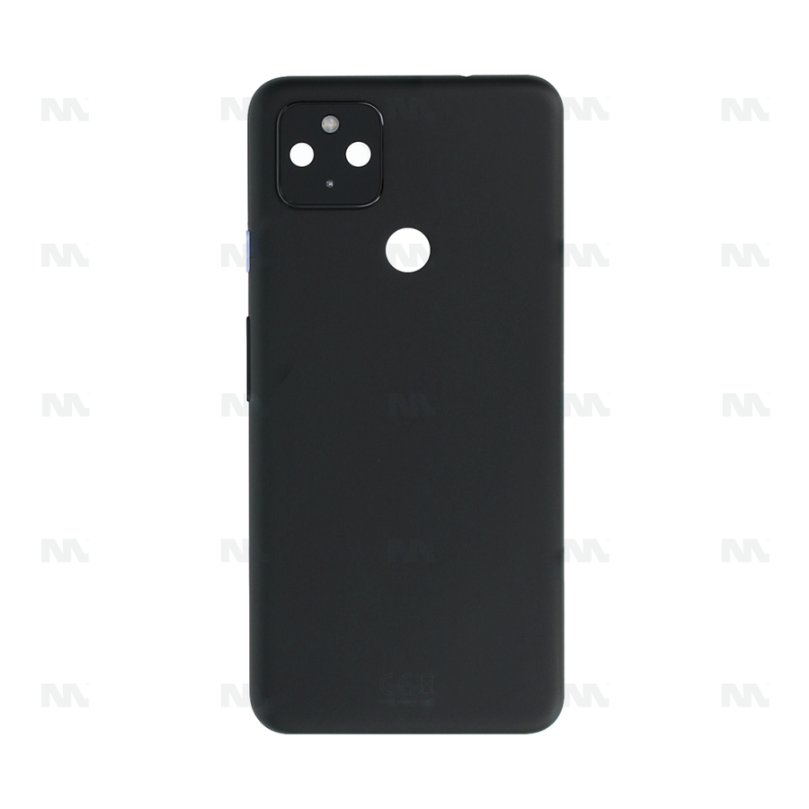 Vitre arrière pour Google Pixel 4a 5G avec objectif – Noir – OEM