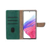 Rixus Bookcase pour Samsung Galaxy A33 5G Vert foncé