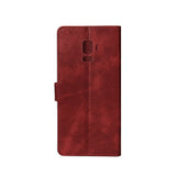 Bibliothèque Rixus pour Samsung Galaxy S9 Plus Rouge foncé
