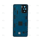 Vitre arrière pour Xiaomi Redmi Note 10S avec objectif – gris onyx – OEM
