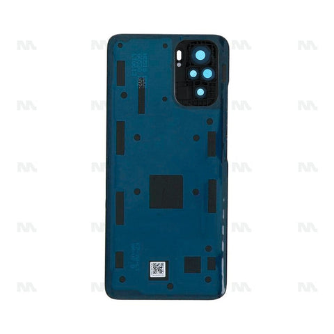 Vitre arrière pour Xiaomi Redmi Note 10S avec objectif – gris onyx – OEM