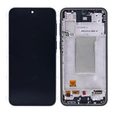 Écran complet sur châssis Service Pack pour Samsung Galaxy A37 A376B - Anthracite