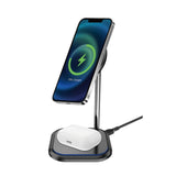 Support de recharge magnétique sans fil Rixus RXWC55 15 W noir