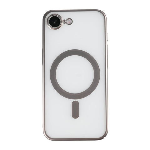 Étui Rixus Instinct Mag pour Apple iPhone 16e Gris titane
