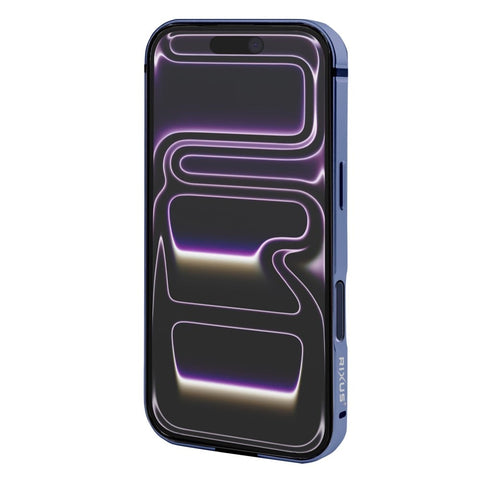 Étui Rixus Crash Guard pour Apple iPhone 17 Pro Max bleu clair