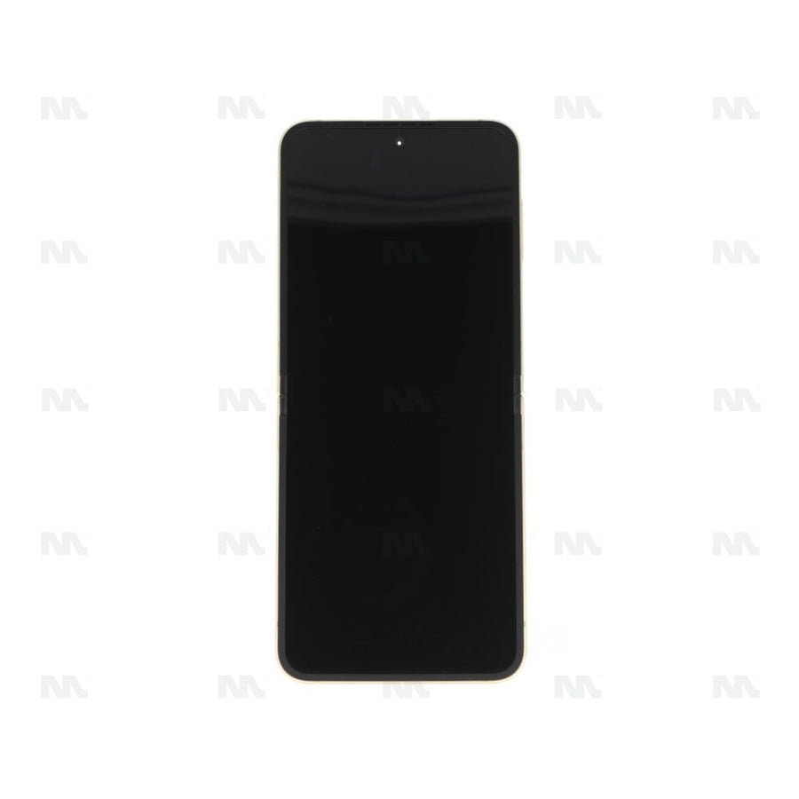 Chassis + Ecran Officiel Service Pack + Vitre pour Samsung Galaxy Z Flip6 F741B - Jaune