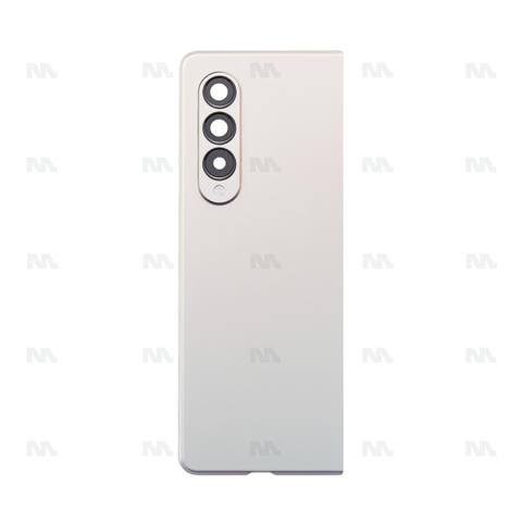 Vitre arrière pour Samsung Galaxy Z Fold3 5G F926B avec objectif Phantom Silver OEM