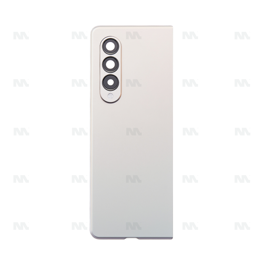 Vitre arrière pour Samsung Galaxy Z Fold3 5G F926B avec objectif Phantom Silver OEM