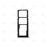 Support pour carte SIM pour Samsung Galaxy A10s A107F - Noir - OEM