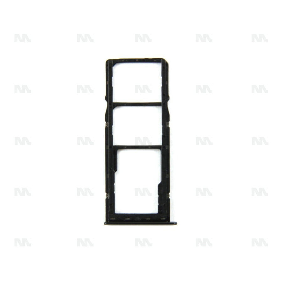 Support pour carte SIM pour Samsung Galaxy A10s A107F - Noir - OEM