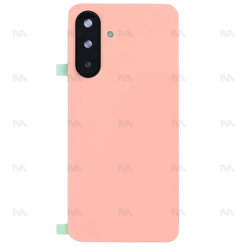 Vitre arrière pour Samsung Galaxy A26 A266B avec lentille rose pêche OEM
